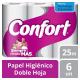 Confort D/H 6 Rollos 25mt