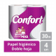 Papel Higiénico Confort D/H 4 Rollos 30mts