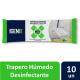 Trapero Humedo Igenix Naranja Citrus 10 Un.